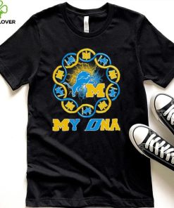 Official Michigan Wolverines And Detroit Lions My DNA Shirt