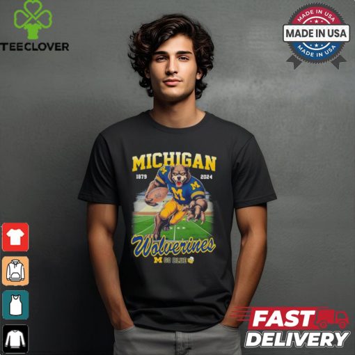 Official Michigan Wolverines Mascot 1879 2024 Go Blue Shirt