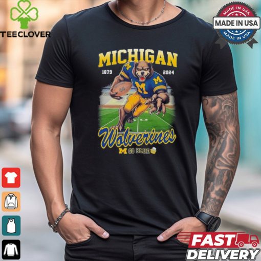 Official Michigan Wolverines Mascot 1879 2024 Go Blue Shirt