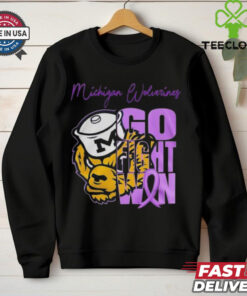 Official Michigan Wolverines Tackle Pancreatic Cancer Go Fight Won Shirt