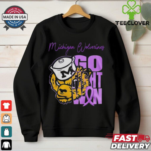 Official Michigan Wolverines Tackle Pancreatic Cancer Go Fight Won Shirt