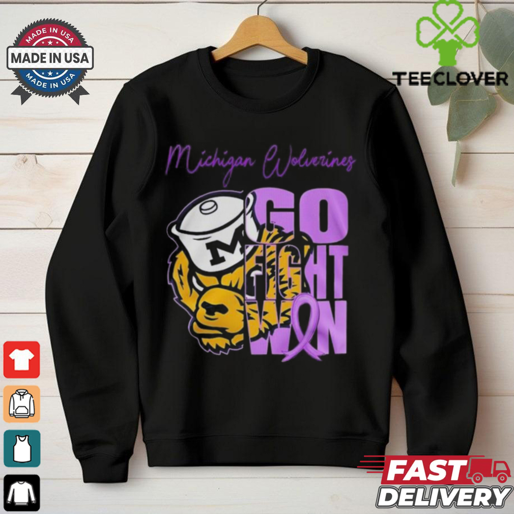 Official Michigan Wolverines Tackle Pancreatic Cancer Go Fight Won Shirt Official Michigan Wolverines Tackle Pancreatic Cancer Go Fight Won Shirt