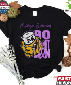 Official Michigan Wolverines Tackle Pancreatic Cancer Go Fight Won Shirt