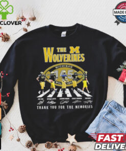 Official Michigan Wolverines Thank You For The Memories Of 145 Years The Wolverines T Shirt