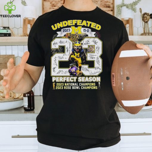 Official Michigan wolverines undefeated 2023 perfect season hoodie, sweater, longsleeve, shirt v-neck, t-shirt
