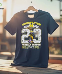 Official Michigan wolverines undefeated 2023 perfect season shirt