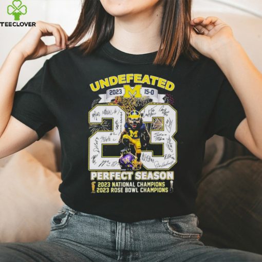 Official Michigan wolverines undefeated 2023 perfect season hoodie, sweater, longsleeve, shirt v-neck, t-shirt
