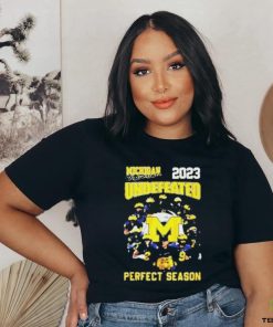 Official Michigan wolverines undefeated perfect season 2023 T shirt