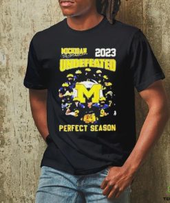 Official Michigan wolverines undefeated perfect season 2023 T shirt