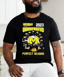 Official Michigan wolverines undefeated perfect season 2023 T shirt