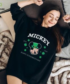 Official Mickey Happy St Patricks Day Est 1928 Shirt