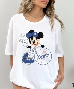Official Mickey Los Angeles Dodgers Logo shirt