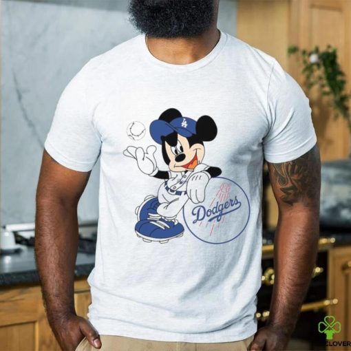 Official Mickey Los Angeles Dodgers Logo shirt