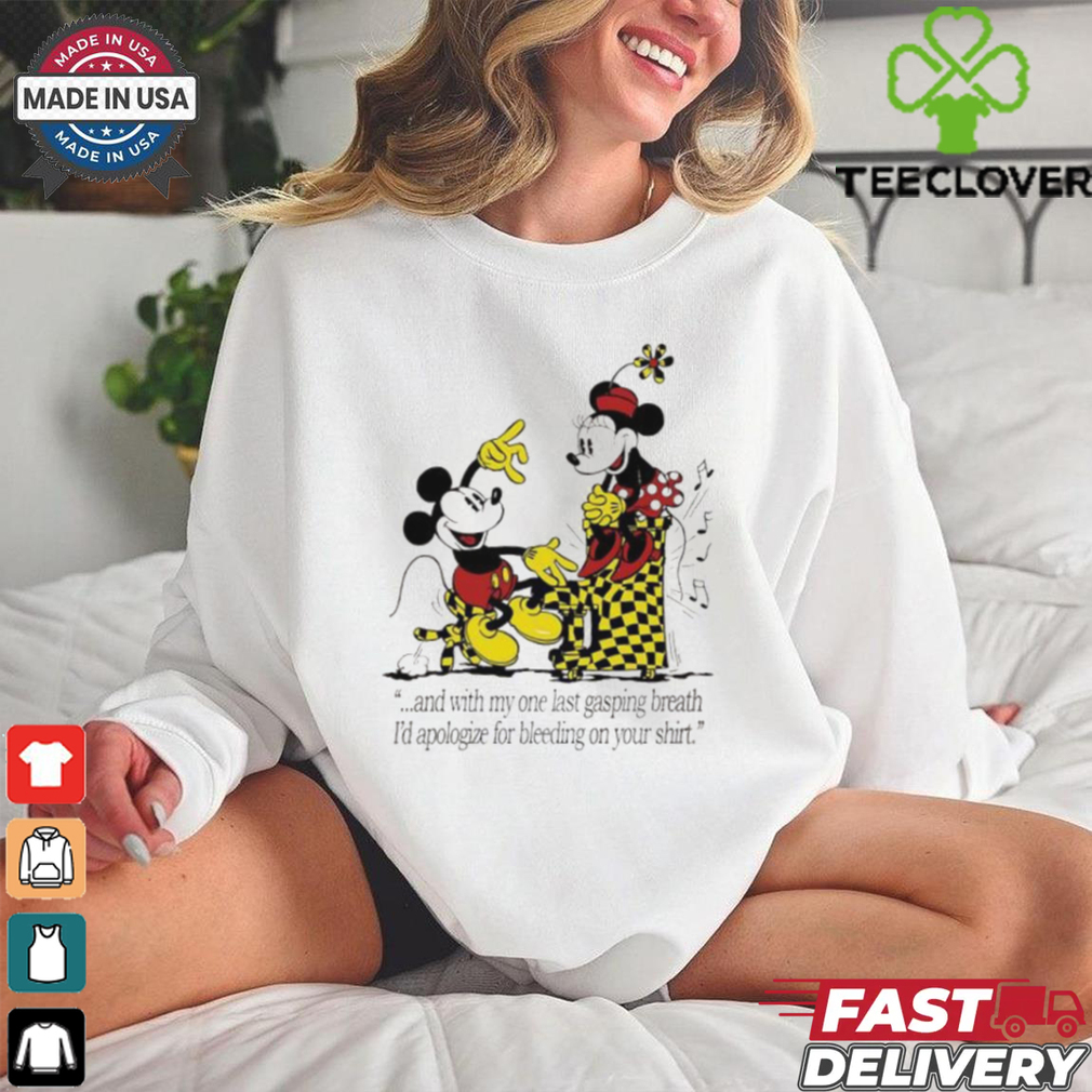 Official Mickey Minnie and with my one last gasping breath shirt Official Mickey Minnie and with my one last gasping breath shirt