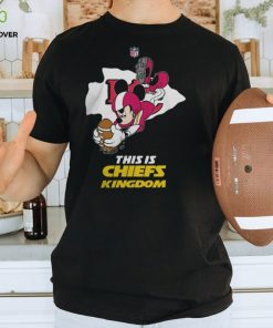 Official Mickey Mouse Chiefs Super Bowl LVIII Champions 2024 Red Shirts