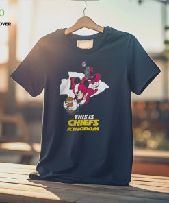Official Mickey Mouse Chiefs Super Bowl LVIII Champions 2024 Red Shirts