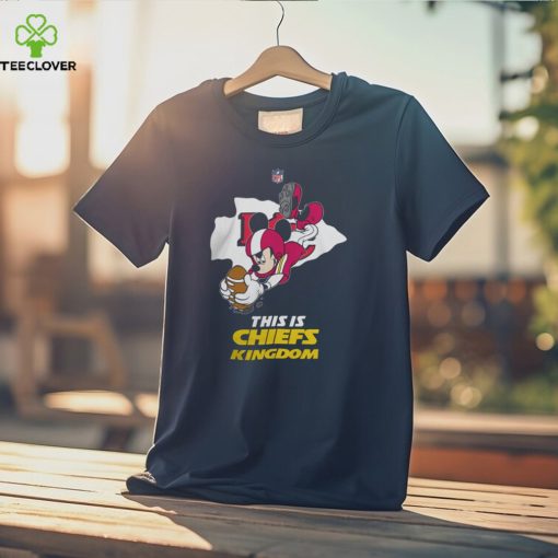 Official Mickey Mouse Chiefs Super Bowl LVIII Champions 2024 Red Shirts