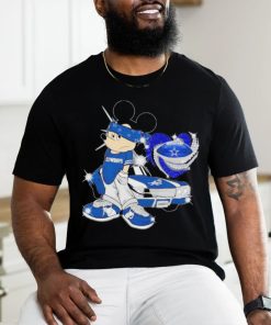 Official Mickey Mouse Dallas Cowboys Diamond Football Shirt 2 Official Mickey Mouse Dallas Cowboys Diamond Football Shirt