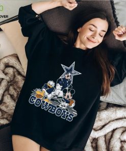 Official Mickey Mouse Donald Duck Goofy Playing Dallas Cowboys American Football Shirt 3 Official Mickey Mouse Donald Duck Goofy Playing Dallas Cowboys American Football Shirt