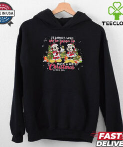 Official Mickey Mouse It Looks Like We’re Going To Have A White Christmas After All 2024 Shirt