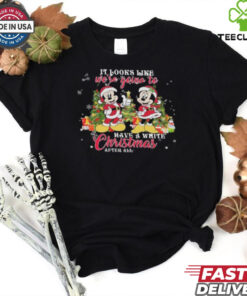 Official Mickey Mouse It Looks Like We’re Going To Have A White Christmas After All 2024 Shirt