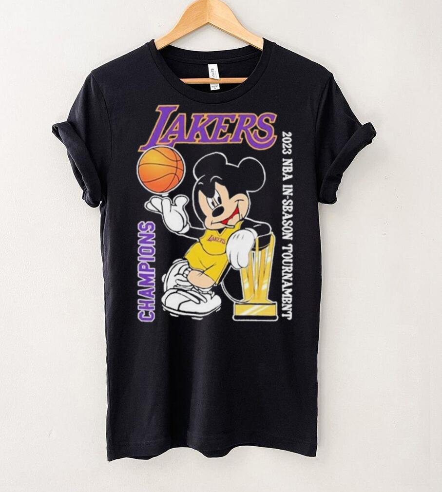 Official Mickey Mouse Los Angeles Lakers 2023 NBA In Season Tournament Champions Shirt Official Mickey Mouse Los Angeles Lakers 2023 NBA In Season Tournament Champions Shirt