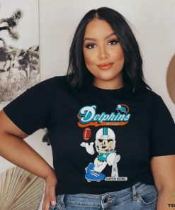 Official Mickey Mouse X Miami Dolphins Disney Inspired Super Bowl Football T Shirt