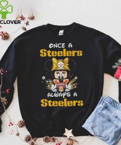 Official Mickey Once A Pittsburgh Steelers Always A Steelers T Shirt