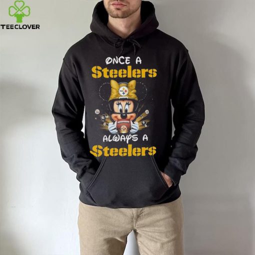 Official Mickey Once A Pittsburgh Steelers Always A Steelers T Shirt