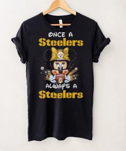 Official Mickey Once A Pittsburgh Steelers Always A Steelers T Shirt