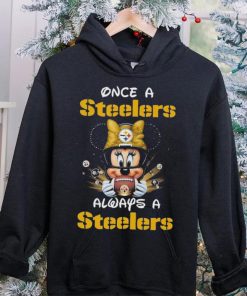 Official Mickey Once A Pittsburgh Steelers Always A Steelers T Shirt