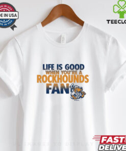 Official Midland RockHounds Adult Life is Good Shirt