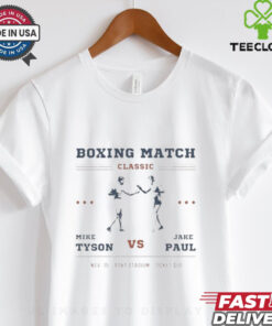 Official Mike Tyson Jake Paul Boxing Match 15th Nov Shirt