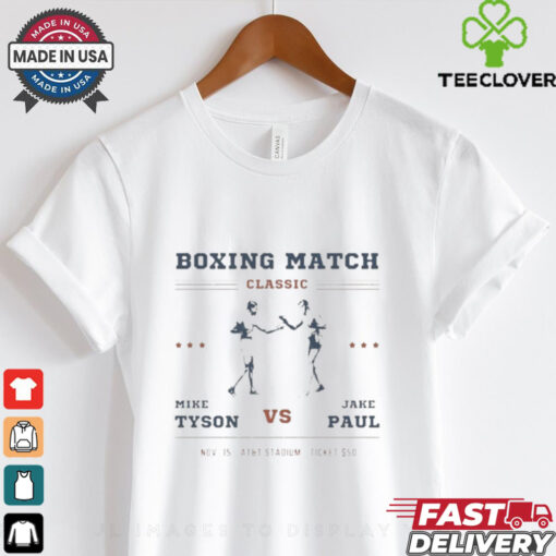Official Mike Tyson Jake Paul Boxing Match 15th Nov Shirt
