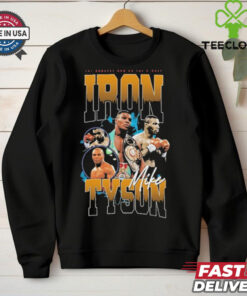 Official Mike Tyson The Baddest Man On The Planet Iron Shirt