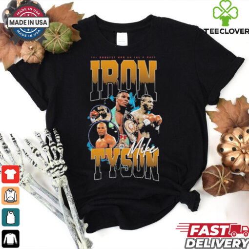 Official Mike Tyson The Baddest Man On The Planet Iron Shirt