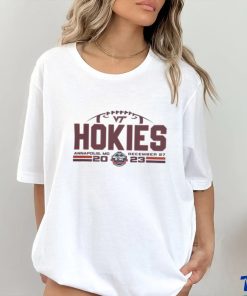 Official Military Bowl Gear 2023 Military Bowl Virginia Tech Hokies Dec 27 T Shirt