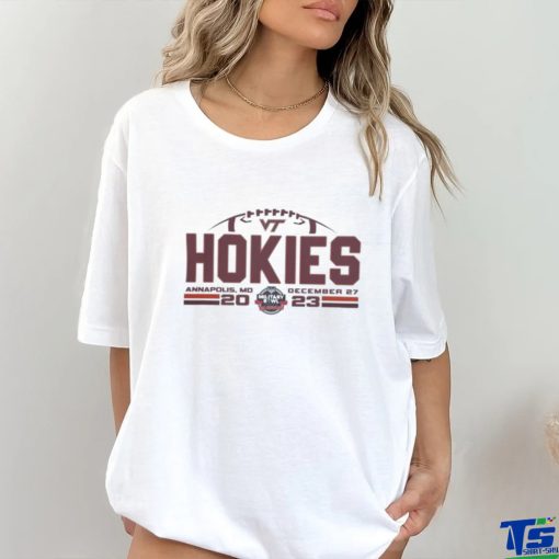 Official Military Bowl Gear 2023 Military Bowl Virginia Tech Hokies Dec 27 T Shirt