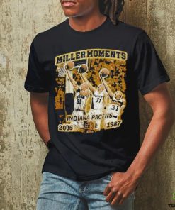 Official Miller Moments Indiana Pacers 2005 1987 Shirt