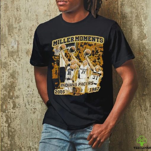 Official Miller Moments Indiana Pacers 2005 1987 Shirt