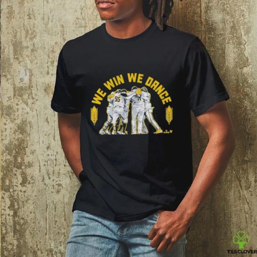 Official Milwaukee Baseball We Win We Dance Shirt