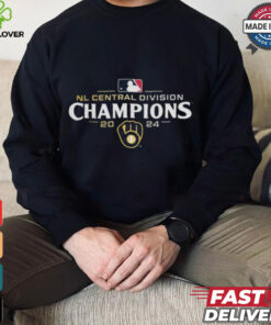 Official Milwaukee Brewers NL Central Division Champions 2024 Shirt