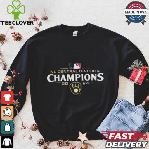 Official Milwaukee Brewers NL Central Division Champions 2024 Shirt