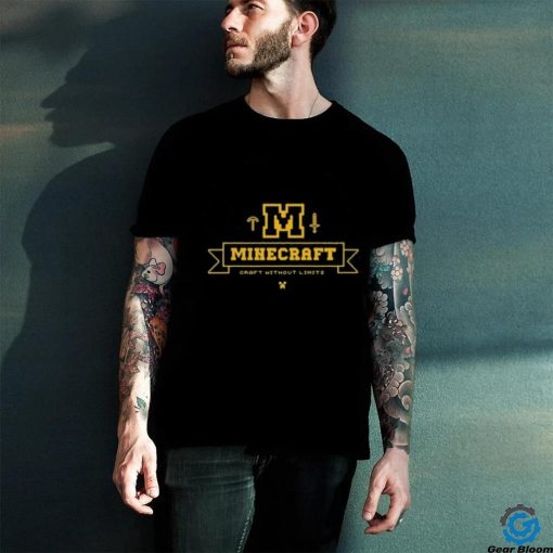 Official Minecraft Craft Without Limits Shirt