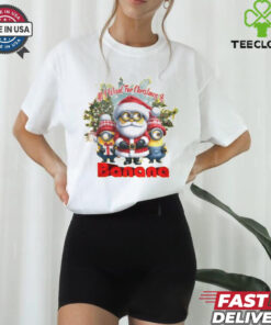 Official Minion All I Want for Christmas Is Banana 2024 Shirt