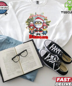 Official Minion All I Want for Christmas Is Banana 2024 Shirt