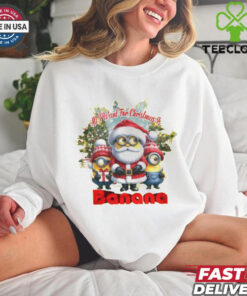 Official Minion All I Want for Christmas Is Banana 2024 Shirt