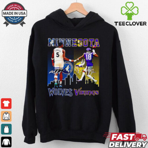 Official Minnesota Edwards Wolves x Jefferson Vikings hoodie, sweater, longsleeve, shirt v-neck, t-shirt