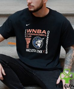 Official Minnesota Lynx Nike Unisex 2024 WNBA Commissioner’s Cup Champions shirt