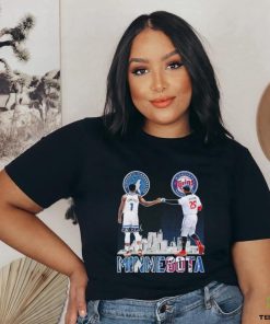 Official Minnesota Sports Teams Anthony Edwards And Byron Buxton Signatures Shirt